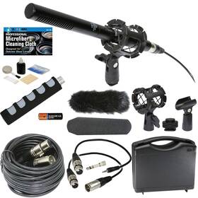The Imaging World Xm55k1 Professional Advanced Broadcast Microphone And Accessories Kit For Interv