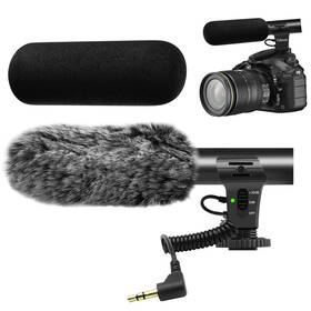 Tikysky 748323777673 Camera Microphone M-1 Video For Dslr Interview Shotgun Mic Ca