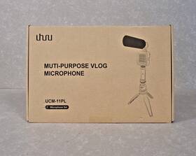 Uhuru Ucm-11pl Multipurpose Smart Phone Camera Vlog Microphone Ucm-11p Open Box