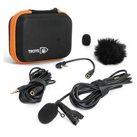 Vaderenzan 195893247257 Professional Omnidirectional Lavalier Lapel Microphone - Condenser Lav Mic