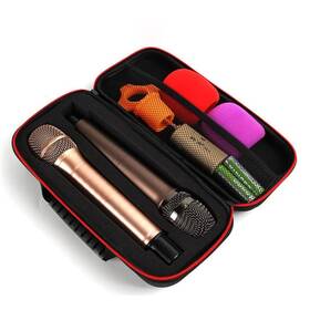 Vaguelly 24ex7qs277s16n2swm Wireless Microphone Case Hard Eva For Handheld 30x15cm