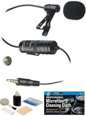 R600-r700-r800 Vidpro 700371354695 External Lavalier Microphone Kit For Canon Vixia Video Camcorder R600-r700-r800 Vidpro 700371354695 External Lavalier Microphone Kit For Canon Vixia Video Camcorder
