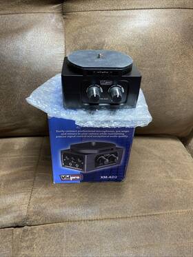 Vidpro Xm-ad2 Dual-channel Xlr To Mini Audio Adapter