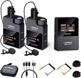 Viewflex 313103970911 Comica Boomx-d2 - Wireless Microphone System For Cameras Camcorders Smartphone