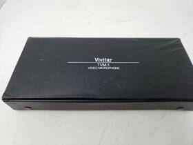 Vivitar Tvm-1 Vintage Video Telescopic Microphone With Accs And Case 1/4 Inch