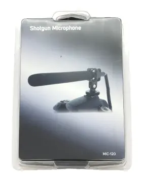 Mic-120-001 Wasabi Power Shotgun Mic Microphone Mic-120 Mini Condenser Dslr Camcorders New Mic-120-001 Wasabi Power Shotgun Mic Microphone Mic-120 Mini Condenser Dslr Camcorders New