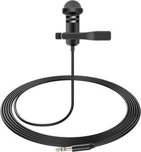 Weishan Go-1.5m-3.5mm-mic Media Mod Mic For Gopro Hero11 10 9 Black Action Camera Lavalier Lapel