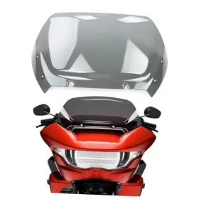 12-road-win-smoke-new Xitqiooo Compatible With 2023 2024 Road Glide Windshield 12 Inch Inch-smoke