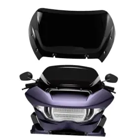 Xitqiooo 722967393017 Compatible With 2023 2024 Road Glide Windshield 12 Inch Inch-black