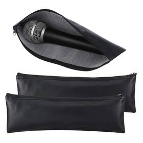 Xliuax 717634 1 Lizalpbm 2 Pack Microphone Bags Black Case For 11.8 4.72