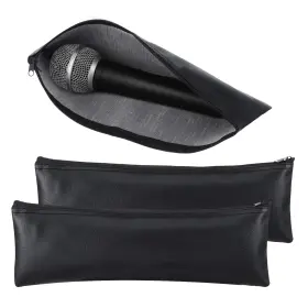 717634 Xliuax 1 Lizalpbm 2 Pack Microphone Bags Black Case For 11.8 4.72