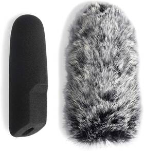 Youshares 793740655264 Videomic Pro Mic Deadcat Wind Shield And Foam Windscreen &