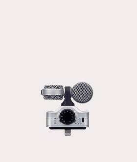 Zoom 884354024475 Iq7 Mid-side Stereo Microphone With Ios Lightning Connector - Open Box