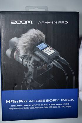 Zoom Aph-4n H4n Pro Accessory Pack New