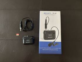 Zoom F2-bt Bluetooth Field Recorder With Lavalier Microphone Plus Memory Card