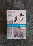 Boya BY-M1 Omni-directional Lavalier Microphone 6M Cable, LR44 Battery, 3.5MM Open. Price: $10.50.