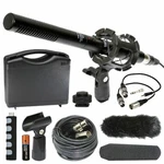 Vidpro XM-55 11" Condenser Shotgun Video Dslr Broadcast 13 Piece Microphone Kit New. Price: $73.99.