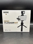 Rode Microphone Ios Edition Vlogger Kit Mobile Filmmaking For Device New Nib Open. Price: $77.99.