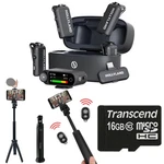 Hollyland Lark Max 2 Combo Microphone System For Cameras, Mobile Devices Bundle New. Price: $332.99.