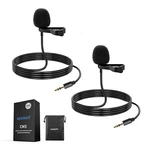 Neewer Lavalier Lapel Microphone Omnidirectional Condenser Wired Clip New. Price: $15.99.