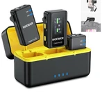 Neewer CM28 Pro Wireless Lavalier Microphone System&case For Phone/pc/camera New. Price: $59.95.
