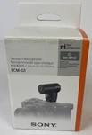 Sony ECM-G1 Shotgun Super-cardioid Microphone Multi Interface Shoe Open Box. Price: $99.97.