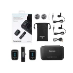 Saramonic Blink 500 Pro X B4 2-PERSON Wireless Mic System With Lavaliers & Li... New. Price: $146.24.