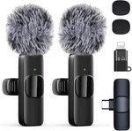 Wireless Microphone Mini For Iphone/android Phone, Led Display Lavalier New. Price: $11.56.