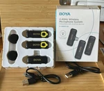 Boya 2.4GHZ Wireless Usb-c Lavalier Mic BY-WM3T2-U2 Transmitters 1 Receiver New. Price: $47.95.