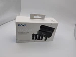 Boya BY-V4D 4X Mics Wireless Lavalier Microphone For Iphone Ipad W/charging Case New. Price: $69.95.