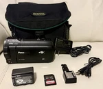 Panasonic HC-VX981K 4K Ultra Hd Camcorder With Photo Capture W/256GB Card Used. Price: $639.00.
