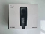 New Audio-technica AT4040 Cardioid Condenser Microphone Open. Price: $170.00.