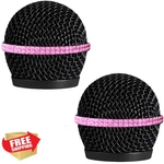 Rhymkawa Mic Cover Shuer SM58 Beta 58A RK143G Pink 2PK New. Price: $35.99.