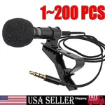 Omnidirectional Lapel Lavalier Microphone Clip-on Condenser Mini Iphone Android New. Price: $42.13.