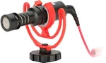 Rode Videomicro Compact Camera Microphone With Rycote Lyre Shock Mount Open. Price: $34.99.