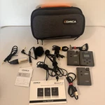 Comica Boomx-u Wireless Microphone System With Transmitter & Receiver Used. Price: $50.99.