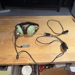 Vintage Setcom CS-24RC Aviation / Ground Crew Communications Headset Used. Price: $189.00.