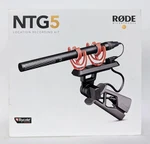 Rode Shotgun Condenser Microphone Location Recording (NTG5-KIT) New. Price: $474.99.