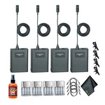 Pack Of Audio-technica Pro 70 Cardioid Microphone, 4XAA Batteries With Charger New. Price: $699.60.
