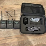 Comica CVM-WM300TX/RX 96 Channel Uhf Wireless Dual Lavalier Microphone Reciever Used. Price: $74.99.