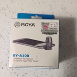 Boya BY-A100 Gray Condenser Microphone Capsule For Iphone Ipad Ipod Touch New. Price: $8.00.