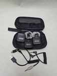 Saramonic Blink 100PX Wireless Dual Microphone System Clip (3) W/case Used. Price: $32.00.