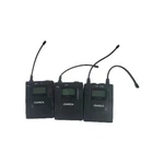 Dual Wireless Lavalier Microphone System,comica CVM-WM300A Uhf 96 267 Used. Price: $100.00.