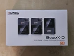 Comica Boomx-d D2 2.4G Digital 1-TRIGGER-2 Wireless Lavalier Microphone Used. Price: $50.00.