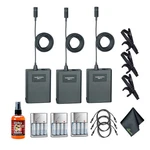 Pack Of 3 Audio-technica Pro 70 Cardioid Microphone, 4XAA Batteries With Charger New. Price: $524.70.