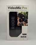 Rode Videomic Pro Camera-mount Shotgun Microphone Open. Price: $79.99.