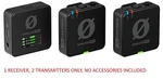 Rode Wireless Pro Dual-channel Clip-on Compact Microphone System Open. Price: $189.90.