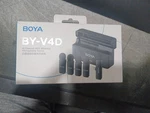 Boya BY-V4D Four-channel Wireless Lavalier Mics For Iphone 12/13/14 Previous Open. Price: $88.00.