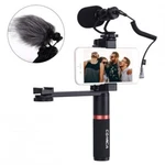 Metal Mini Compact On-camera Directional Shotgun Kit W/ Accessory Rod Comica New. Price: $14.99.