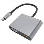 Usb-c To Hdtv Vga Adapter Video Splitter Cable For Smartphones New. Price: $29.25.